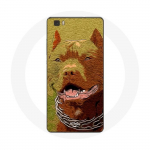&Uuml;mbris Huawei P8 Lite Ameerika pitbullterjerile