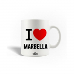 Mug en C&eacute;ramique I Love Marbella Espagne