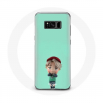 Coque pour Samsung Galaxy S8 BTS TinyTAN Animation Jimin