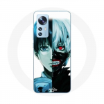 Coque pour Xiaomi Mi 12 / 12X Tokyo Ghoul Visage Moiti&eacute;