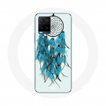 Coque pour Vivo Y21s 2021 / Y21 2021 Attrape R&ecirc;ve Bleu Fond Blanc