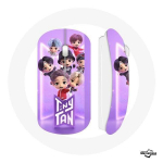 Juhtmeta hiir BTS TinyTAN animatsiooniplakat RM Jin Suga J-Hope Jimin Jungkook ja V