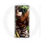 Coque pour Samsung Galaxy S8 Attaque des Titans Levi Ackerman