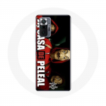 Coque pour Xiaomi Redmi Note 10 Pro La casa de papel Masques de Dali