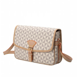 Naiste kott Vintage Print Pinwheel Print v&auml;ike kandiline kott Moodne messenger kott &Uuml;he &otilde;laga p&otilde;ikkott One Size valge