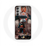 Coque pour Samsung Galaxy A34 5G Formule 1 Max Verstappen Casque F1 - Maniacase