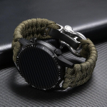 Uus t&auml;iustatud 22 mm/20 mm reguleeritava pandlaga k&ouml;iega kellarihm nailonist rihm 22mm