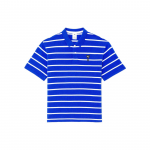 Puma X Ami Paris &Uuml;hiselt Br&auml;nditud Seeria S&uuml;dame Logo Kontrastriba L&uuml;hikeste Varrukatega Polo Meeste Topid Heleroheline Sinine 534067-93 XL