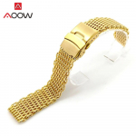 18mm 20mm 22mm 24mm Kvaliteetne universaalne Milanese kellarihm roostevabast terasest kokkupandav pandlaga k&auml;ev&otilde;ru rihma lisatarvikud 18mm