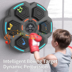 Music Boxing Machine Seinale Target Trainer Treeningvarustuse kinnitus Red Kids Gloves