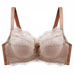 &Otilde;huke naiste rinnahoidja, seksikas pits, reguleeritav pluss-suuruses D Cup Push Up rinnahoidja Vaata l&auml;bi Bralette Sensuaalne pesu uhke aluspesu 34/75B sinine