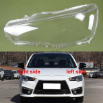 Mitsubishi Lancer Ex 2010-2016 jaoks Esitule kate L&auml;bipaistev Esilaterna Kest L&auml;&auml;ts Pleksiklaas Asenda Originaal Lambikuppel 1PCS left side