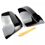 1 paar tahavaatepeegli katet BMW 5 6 7 seeria F10 F18 F11 F06 F07 F12 F13 F01 2014 -2016 k&uuml;lgmiste tiibade tagumise peegli korpuse katted Bright black