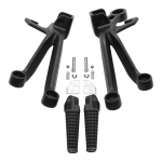 Mootorratta tagumised jalapulgad jalatoe kronsteini komplekt Suzuki Gsxr1000 Gsxr 1000 2003 -2004 K3 K4 jaoks