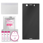apgo Privacy Matte Hybrid protective glass compatible with Sony Xperia XZ1 Compact, flexible nano glass, great replacement for tempered glass, scratch