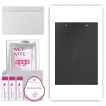 apgo Hydrogel Privacy Matte Screen Protector for Lenovo Tab 4 8, Anti Spy, Hydrogel Film, Flexible, Soft TPU with positioning layer easy installation