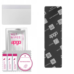 apgo MATTE Hybrid protective glass compatible with LG Velvet (mały ekran z przodu etui), flexible nano glass, great replacement for tempered glass, sc