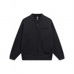 Li-Ning X Jackie Chan Kung Fu Seeria &Uuml;hev&auml;rviline T&otilde;mblukuga Lahtise Koega Jakk Meeste Jakk S&uuml;sinikmust AFDT113-1 M