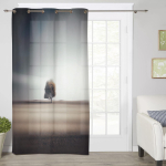 Retro lilleline plaadimuster Akna kardinad Elutuba Magamistuba K&ouml;&ouml;gi kardinad Lastele Kardinad 135W x 60H(cm) beige