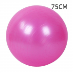 Jooga Pilatese pallij&otilde;usaal Fitnessiks &Otilde;hupallikattega treeninguks &uuml;le pehme suure harjutuse 45 cm 55 cm 65 cm 75 cm 85 cm 95 cm Pink 75CM