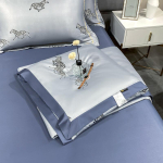 Washed Ice Silk Suvine voodipesu Tekk Pol&uuml;ester Kodu Konditsioneer Satiin Suvine Tekk Lohvatav voodipesu Tekstiil 150x200cm 1Pc Quilt gray