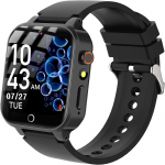 Nutikell lastele 26 m&auml;ngud, kalorite sammulugeja, laste nutikell kaameratega muusikaline taskulamp &auml;ratuskell, harivad m&auml;nguasjad must