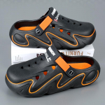 Meeste sandaalid Sussid &otilde;ues rannas Mugavad pehmed puukingad Disain Meeste sussid vabaajajalatsid Aiajalatsid Meeste sandaalid Sussid 38-39