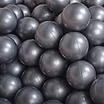 Pehmest plastikust pallid palliauku MeowBaby jaoks, komplekt 50tk, 7cm