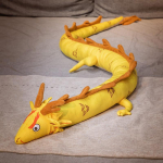220cm elutruu plush draakoniga t&auml;idetud hiina m&uuml;toloogiliste olenditega koheva draakonipadja simulatsioonim&auml;nguasjad laste m&auml;nguasjad kodukaunistused 220cm