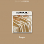 1 TK NAPEARL 80% Blackout Luksuslik sametkangas kuumstantsimisprotsessiga kardinad magamistoa elutoa sisekujunduseks W250cm x L250cm beež