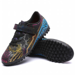 Jalgpallijalatsid Laste jalgpallisaapad Kummist libisemisvastane k&uuml;&uuml;nte TF M ic kleebis poistem&auml;ngu jalgpallijalatsid 30 valge