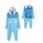 Cartoon Onesie lastele Gengar &Uuml;hes t&uuml;kis pidžaama lastele Kigurumi Halloween Cosplay Kost&uuml;&uuml;m Peokink 110