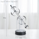 F&uuml;&uuml;sika Teadus Newton Pendulum P&otilde;hjamaade Kodukaunistamise Aksessuaarid Kaasaegsed Metal Maglev Balance Balls Kontori lauakaunistused Kingitused