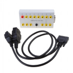 OBD-II Breakout Diagnostikakast, OBD2 Pinout Tester Detektor 16 Pin OBD II OBD2 EOBD Protokoll Diagnostiline Detektor A