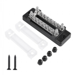 Merebussiriba 12V-48V, Aku siiniriba 150A toitejaotuse klemmiplokk koos kaanega autolaevade jaoks 6