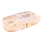 Terava teraga tabletil&otilde;ikuri hoiukarp toidukvaliteediga BPA-vaba ja h&otilde;lpsasti kasutatav roheline