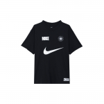 Nike T&auml;hestikune Logo Prindiga L&uuml;hikeste Varrukatega Korvpallis&auml;rk Meeste Topid Must FJ2307-010 L