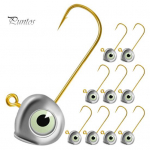 10 tk/komplekt 2/3/5/7G 3D Eyes kalakonks, metallist okastraatpea konks magevee merevee &otilde;ues kalap&uuml;&uuml;gi tarvikud S