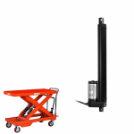 IP54 1500N lineaarne t&auml;iturmehhanism 50mm 100mm 150mm 200mm 250mm k&auml;ik lineaarne ajam Elektrimootor lineaarne mootori juhtseade DC 12V 200mm