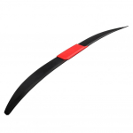 Autospoiler 3-sektsiooniline reguleeritav universaalne tagaspoiler, sabatiib DIY osade muutmise tarvikud Bright black-red middle section