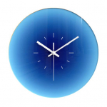 12 Patareitoitel t&ouml;&ouml;tav seinakell Karastatud klaas Vaikne kvarts Tiksumiseta Modernne Lihtne Dekoratiivne seinakell Kodu sisekujundus B sinine