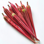 25 punast Okra seemet