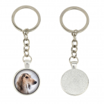 Saluki, Persian Greyhound, Arabian hound, Gazelle hound - keychain in a box, own photo, keychain pendant from Art-Dog brand