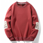 Uus trendikas br&auml;ndi Crew Neck Sweater meeste spordi- ja vabaaja avar meeste &uuml;laosa, suures suuruses pulloveriga alumine s&auml;rk M