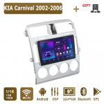 Android Carplay autoraadio KIA Carnival 2002-2006 multimeediumipleieri peakomplekti stereo GPS-navigatsioon BT WIFI 4+64GB 1+16GB