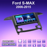 2 DIN Android Carplay Autoraadio Ford S-MAX 2006-2015 jaoks Multimeediam&auml;ngija Peak Unit Stereo GPS-navigatsioon BT WIFI 2+32GB 1+16GB