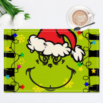J&otilde;ulusarja Creative Printed Meal Mat Cartoon Eakate lauamatt J&otilde;ululauamatt One Size