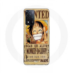 Coque Maniacase pour Oppo A93s 5G One Piece Wanted Poster Monkey D. Luffy