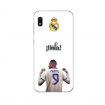 Coque Maniacase pourSamsung Galaxy A10 4g Kylian Mbappe Real Madrid 9 Hola