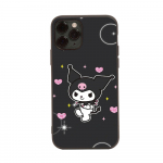 HK12 Lovely Kuromi must diivani&uuml;mbris Samsung Note 20 Lite S24 Ultra S23 A03 A05 A06 A11 A71 A15 A16 A13 A24 A25 A33 A52 A53 A50 M55 M35 Plus jaoks Samsung A02 roheline